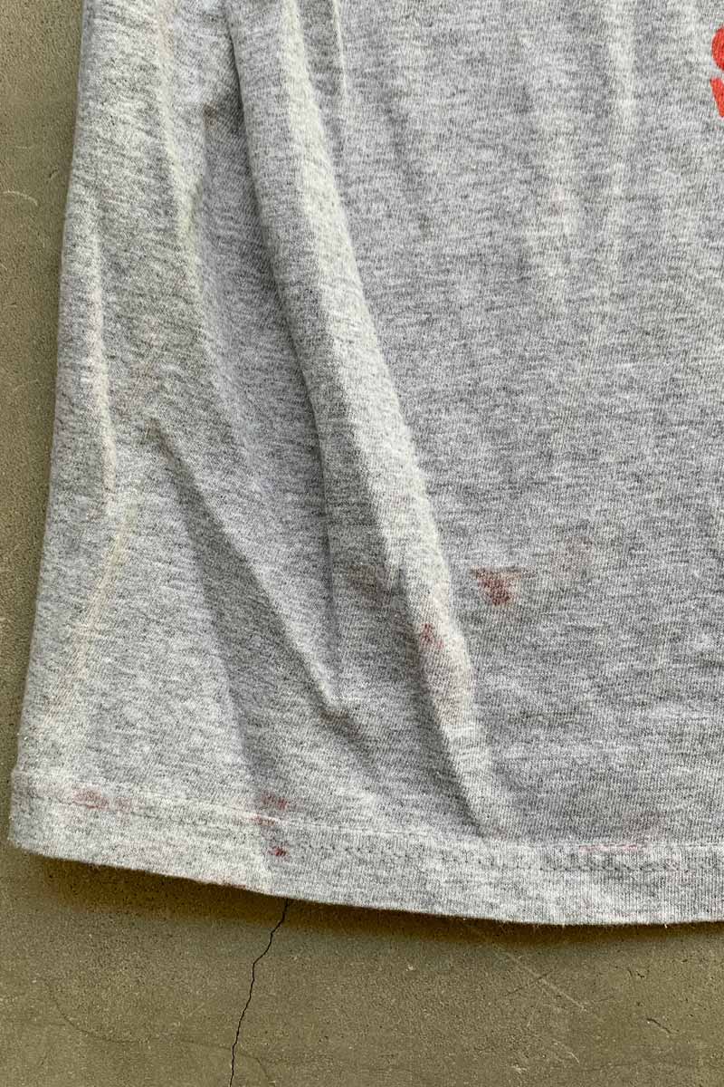 00s SCARFACE PRINT MOVIE T-SHIRT / GRAY [SIZE: L USED]