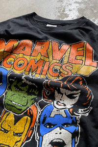 MARVEL COMICS S/S T-SHIRT / BLACK [SIZE: M DEADSTOCK/NOS]