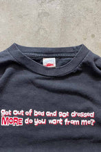 画像をギャラリービューアに読み込む, MADE IN MEXICO 90&#39;S MESSAGE T-SHIRT / BLACK [SIZE: XL USED]
