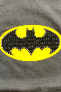 MADE IN USA 02'S BATMAN FARM PRINT MOVIE T-SHIRT / BLACK [SIZE: XL USED]