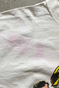 MADE IN USA 90'S THE TICK CHARACTER T-SHIRT / WHITE [SIZE: XL USED]