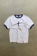 画像をギャラリービューアに読み込む, MADE IN USA 01&#39;S MTV&#39;S BEAVIS AND BUTT-HEAD PRINT MOVIE RINGER T-SHIRT / WHITE / NAVY [SIZE: L USED]
