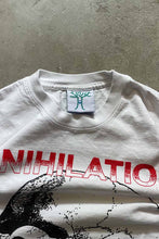 画像をギャラリービューアに読み込む, ANNIHILATION SKULL T-SHIRT / WHITE [SIZE: M USED]
