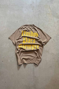 22'S ONE POINT LOGO T-SHIRT / BROWN [SIZE: S USED]