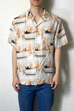 画像をギャラリービューアに読み込む, S/S SANCTUARY CAMP RAYON SHIRT / WHITE [SIZE: M USED]
