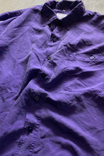 画像をギャラリービューアに読み込む, 90&#39;S L/S SILK SHIRT / PURPLE [SIZE: M USED]
