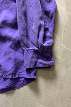 画像をギャラリービューアに読み込む, 90&#39;S L/S SILK SHIRT / PURPLE [SIZE: M USED]

