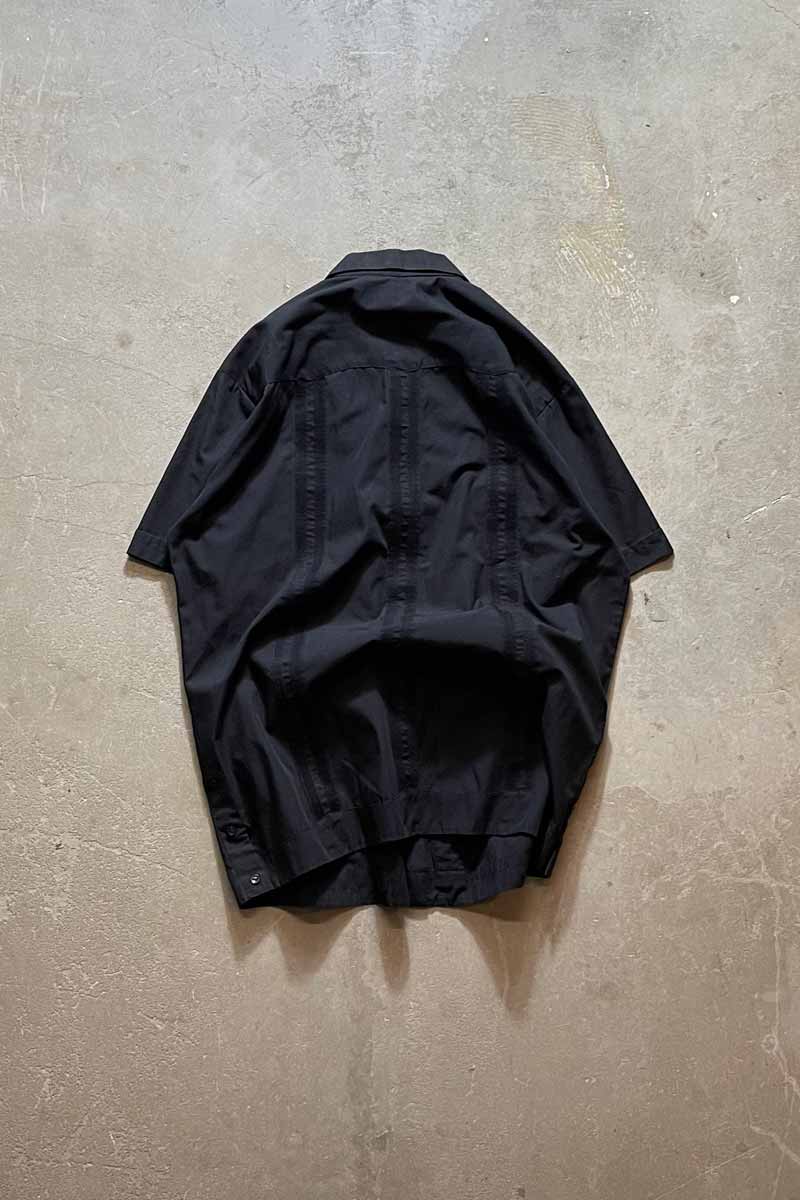 80'S CUBA S/S SHIRT / BLACK [SIZE:M USED]