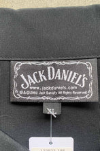 画像をギャラリービューアに読み込む, 90&#39;S S/S JACK DANIEL&#39;S DESIGN POLY SHIRT / BLACK [SIZE: XL USED]
