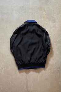 TRACK JACKET / BLACK/BLUE [SIZE: 50 USED]