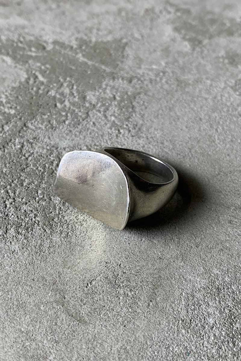 925 SILVER RING [SIZE: 10号相当 USED]