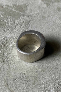 925 SILVER RING [SIZE: 10号相当 USED]