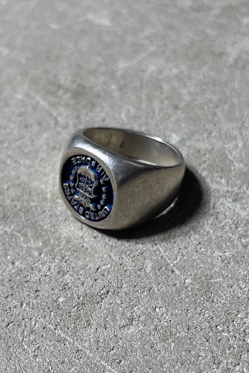 UNITED AIR FORCE RING /SILVER [SIZE: 22.5号相当 USED]