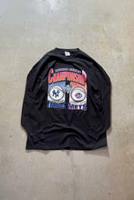 画像をギャラリービューアに読み込む, MADE IN USA 00&#39;S L/S WORLD SERIES PRINT T-SHIRT / BLACK [SIZE: 2XL USED]
