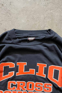 MADE IN USA 90'S CLIO L/S TEE SHIRT / BLACK [SIZE: L USED]