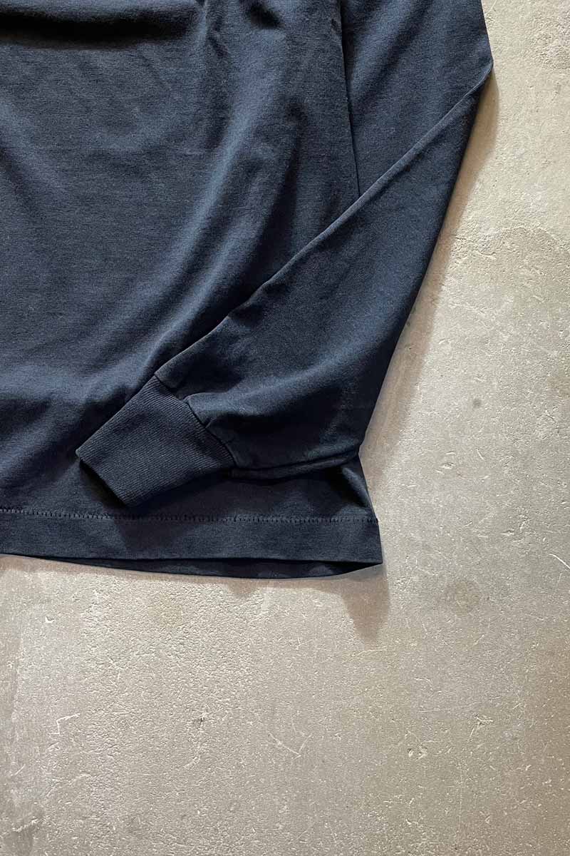 MADE IN USA 90'S CLIO L/S TEE SHIRT / BLACK [SIZE: L USED]