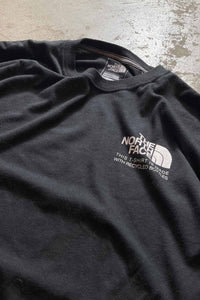 L/S NATIONAL GEOGRAPHIC SLEEVE PRINT TEE SHIRT / BLACK [SIZE: M USED]