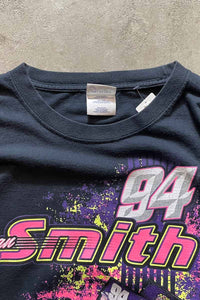 94'S L/S RYAN SMITH PRINT CAR T-SHIRT / BLACK [SIZE: 3XL USED]