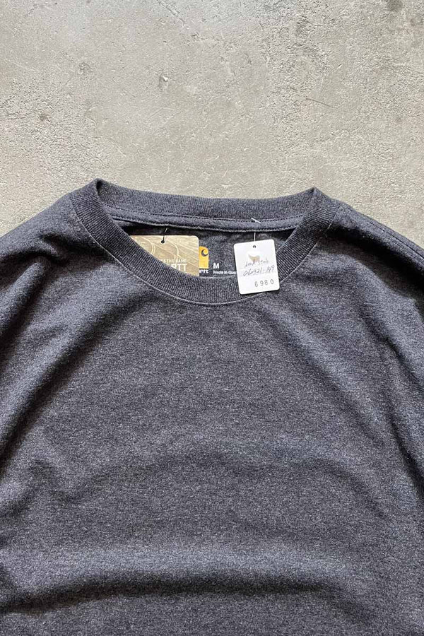 L/S TEE SHIRT / GRAY [SIZE: M DEAD STOCK]