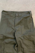 画像をギャラリービューアに読み込む, FATIGUE CARGO PANTS / OLIVE [SIZE: 88-92(S相当) USED]
