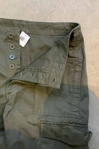 FATIGUE CARGO PANTS / OLIVE [SIZE: 88-92(S相当) USED]