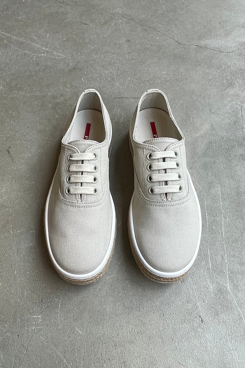 MADE IN ITALY 4E2951 SNEAKERS / BEIGE [SIZE: US7.5 (equivalent to 25.5cm) DEADSTOCK/NOS]
