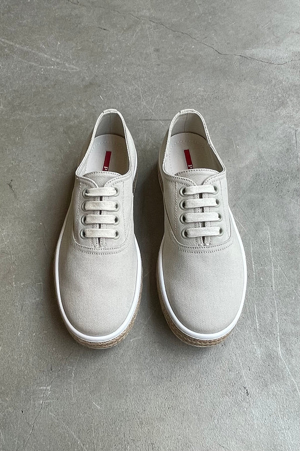 MADE IN ITALY 4E2951 SNEAKERS / BEIGE [SIZE: US7.5 (equivalent to 25.5cm) DEADSTOCK/NOS]