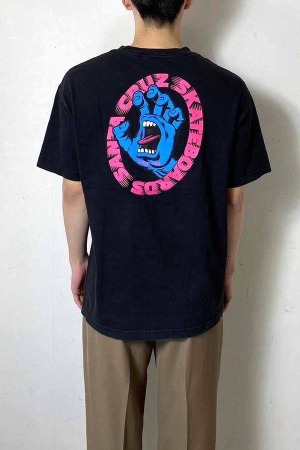 S/S LOGO BACK PRINT T-SHIRT USA Model / BLACK [SIZE: L USED]