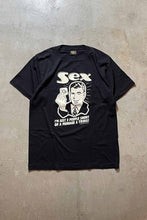 画像をギャラリービューアに読み込む, 90&#39;S SEX EROTIC T-SHIRT / BLACK [SIZE: L DEADSTOCK/NOS]
