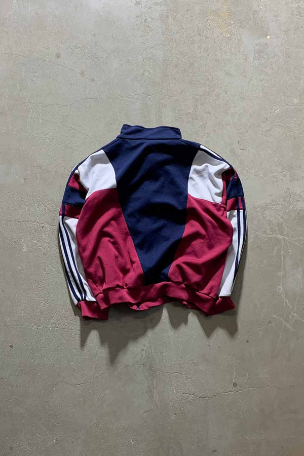 80'S ZIP UP TRACK JACKET / MULTI [SIZE: M USED]
