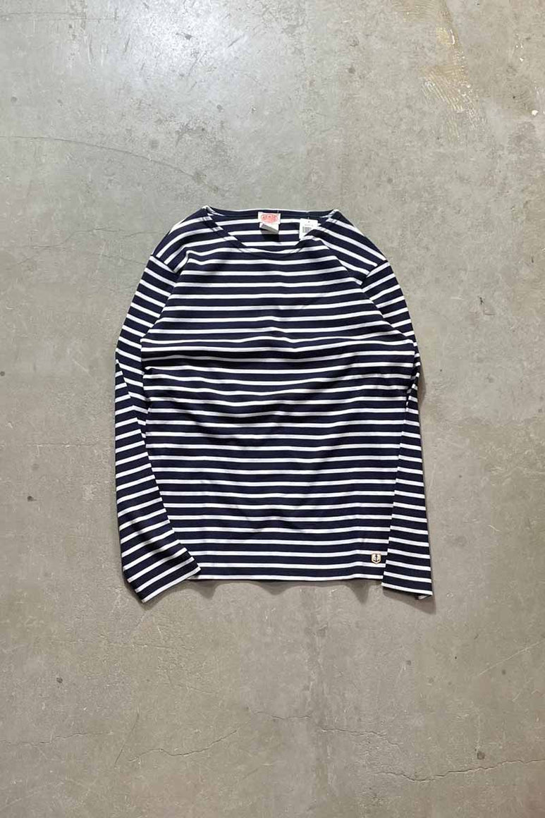 L/S BASQUE SHIRT / NAVY [SIZE: M USED]