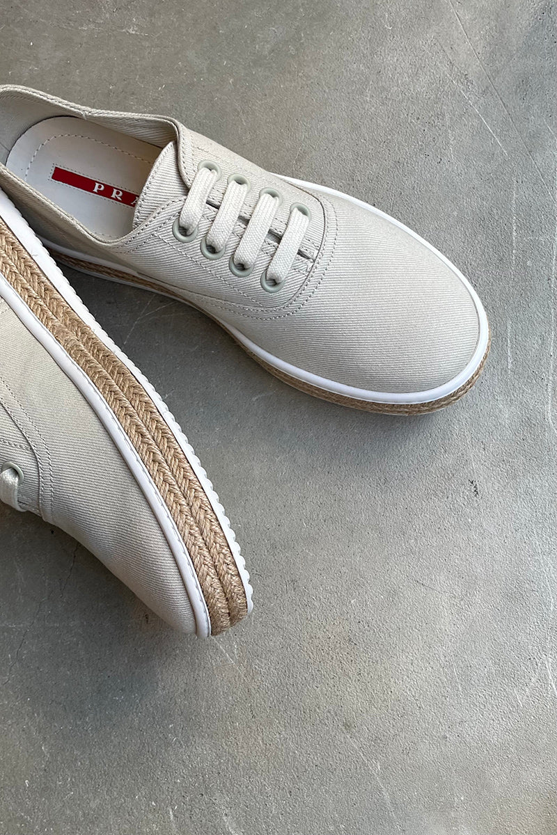 MADE IN ITALY 4E2951 SNEAKERS / BEIGE [SIZE: US7.5 (equivalent to 25.5cm) DEADSTOCK/NOS]