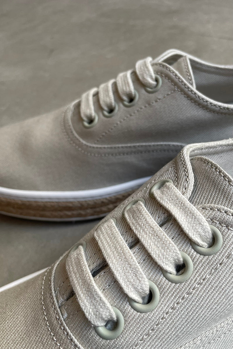 MADE IN ITALY 4E2951 SNEAKERS / BEIGE [SIZE: US7.5 (equivalent to 25.5cm) DEADSTOCK/NOS]