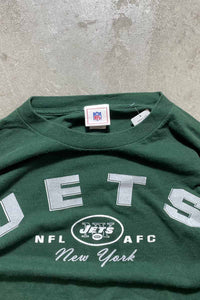 NY JETS L/S TEE SHIRT / GREEN [SIZE: XL USED]