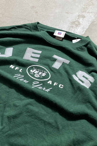 NY JETS L/S TEE SHIRT / GREEN [SIZE: XL USED]