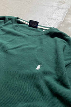 画像をギャラリービューアに読み込む, ONE POINT L/S THERMAL TEE SHIRT / GREEN [SIZE: L USED]
