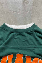 画像をギャラリービューアに読み込む, MADE IN USA DOCKING L/S NFL MIAMI HURRICANES PRINT SPORTS T-SHIRT / MULTI [SIZE: XL USED]
