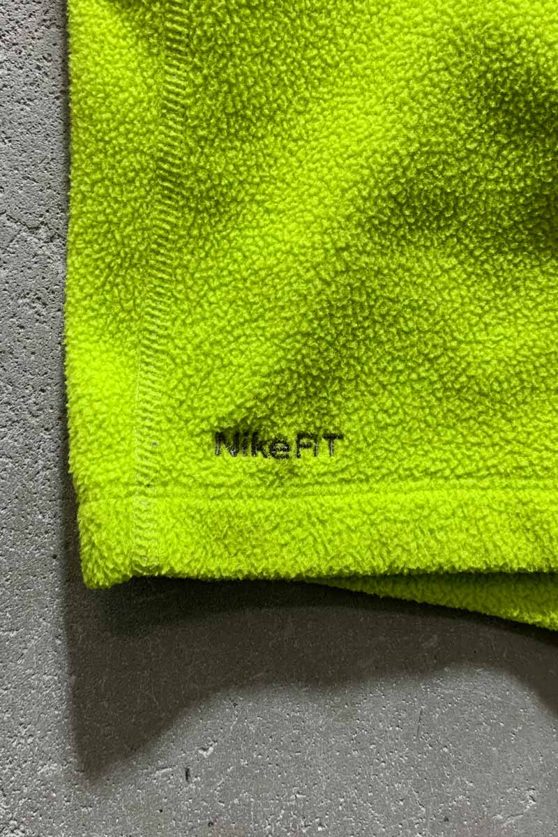 Y2K EARLY 00'S PULLOVER FLEECE / NEON [SIZE: L USED]