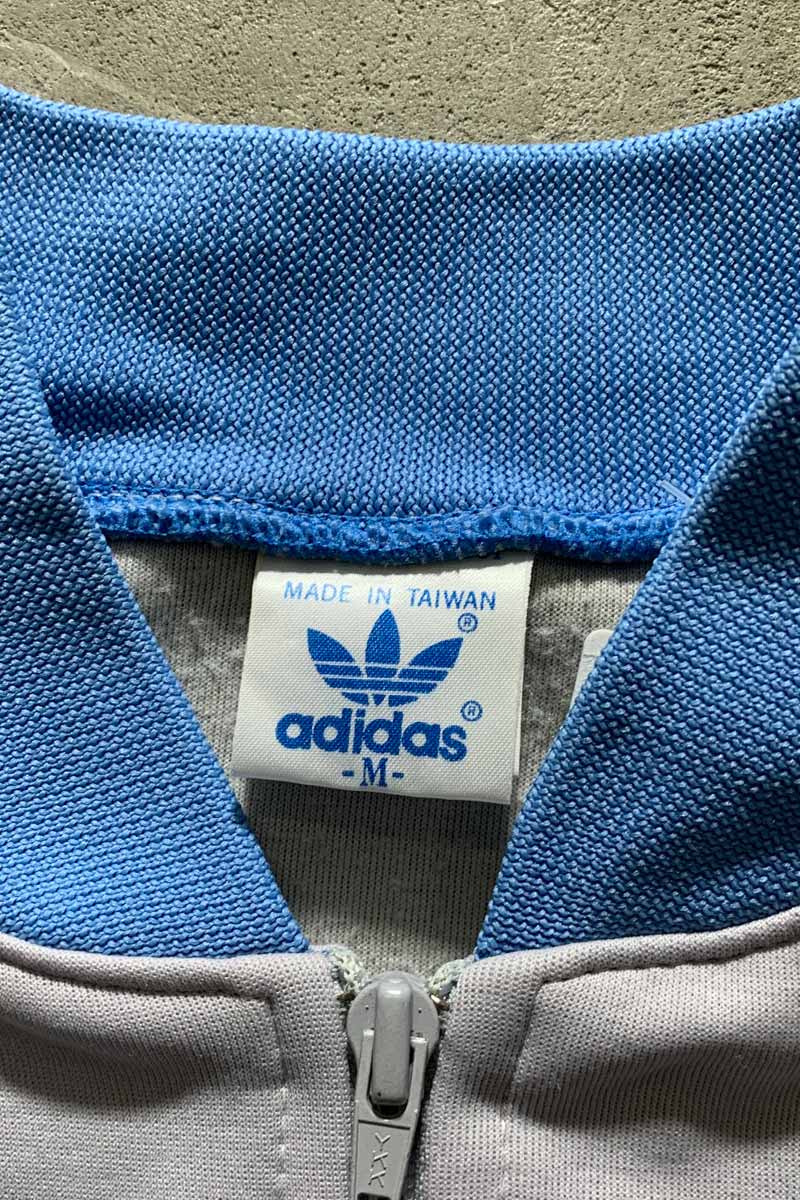 80'S TRACK JACKET / GRAY [SIZE: M USED]
