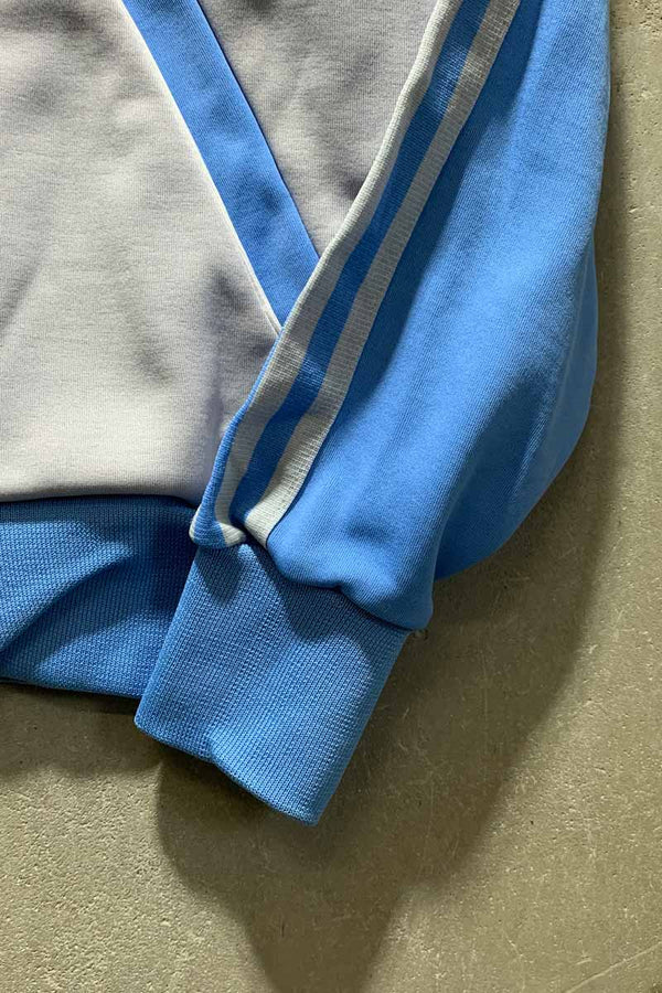 80'S TRACK JACKET / GRAY [SIZE: M USED]