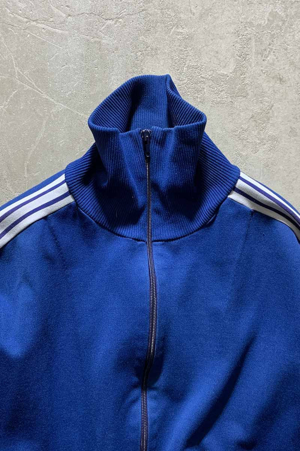 60'S ZIP UP TRACK JACKET / BLUE [SIZE: M USED]