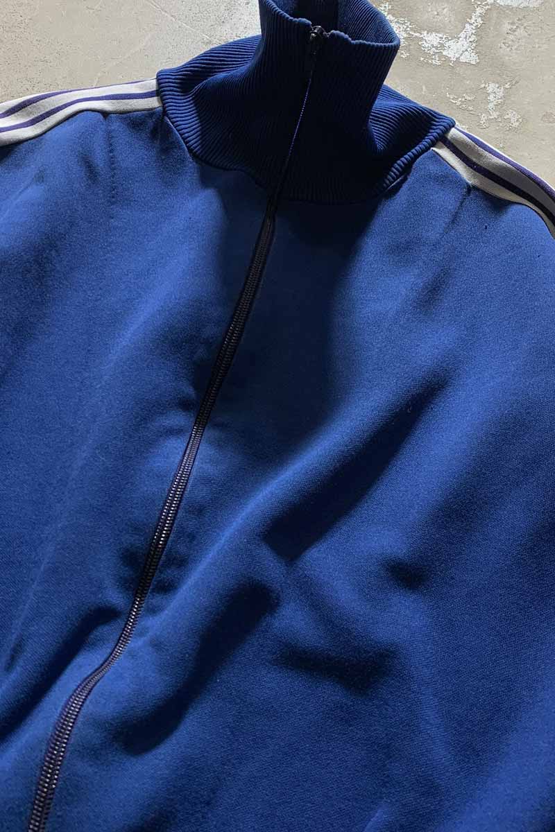 60'S ZIP UP TRACK JACKET / BLUE [SIZE: M USED]