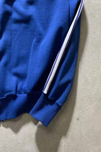 60'S ZIP UP TRACK JACKET / BLUE [SIZE: M USED]
