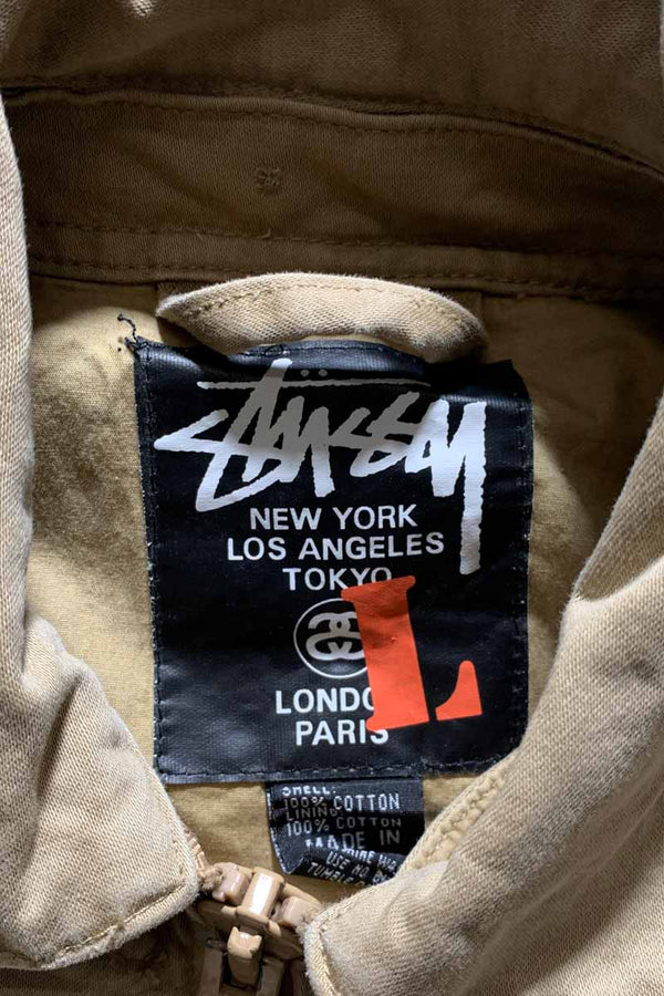 Y2K EARLY 00'S AUTHENTIC GEAR M-69 MILITARY JACKET / BEIGE [SIZE: L DEADSTOCK/NOS]