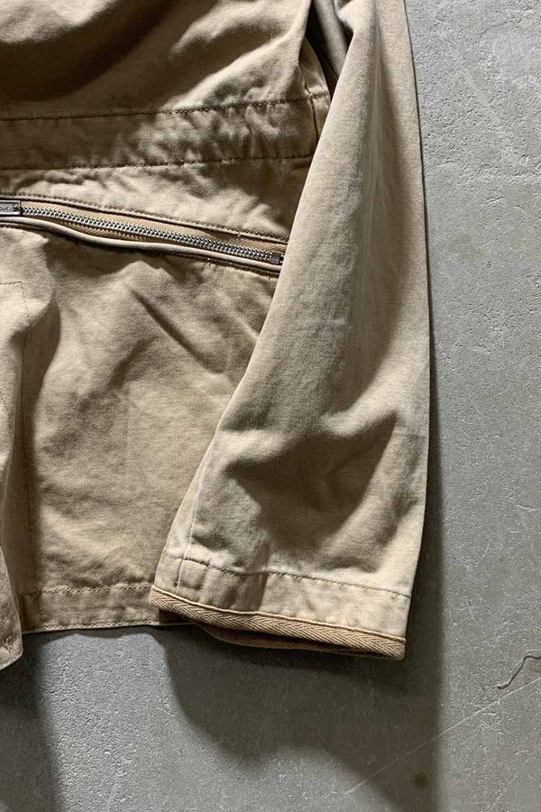 Y2K EARLY 00'S AUTHENTIC GEAR M-69 MILITARY JACKET / BEIGE [SIZE: L DEADSTOCK/NOS]