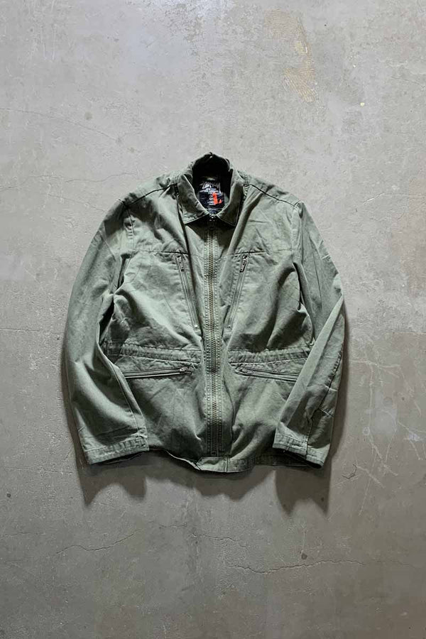 Y2K EARLY 00'S AUTHENTIC GEAR M-69 MILITARY JACKET / KHAKI [SIZE: L DEADSTOCK/NOS]