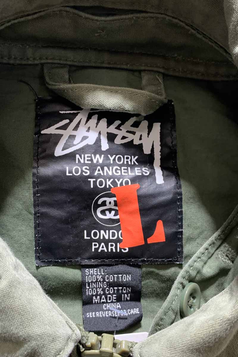 Y2K EARLY 00'S AUTHENTIC GEAR M-69 MILITARY JACKET / KHAKI [SIZE: L DEADSTOCK/NOS]