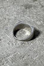 画像をギャラリービューアに読み込む, 925 SILVER RING W/14K GOLD /SILVER [SIZE: 15.5号相当 USED]
