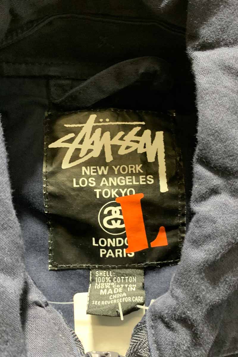 Y2K EARLY 00'S AUTHENTIC GEAR M-69 MILITARY JACKET / NAVY [SIZE: L DEADSTOCK/NOS]