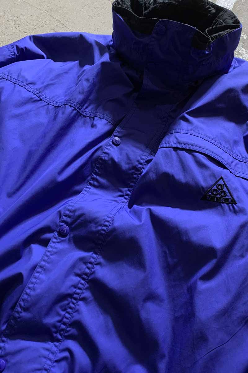 90'S MOUNTAIN PARKA W/FLEECE LINER / BLUE [SIZE: XL USED]